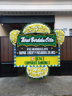 Papan Bunga Duka di Danurejo